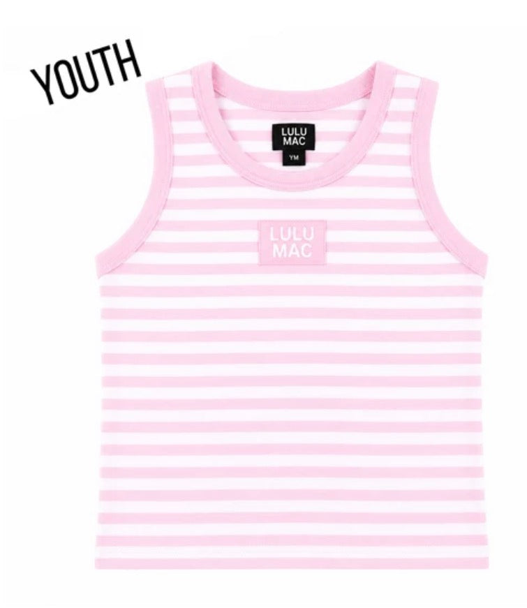 LM Youth Striped Tank (Multiple Color Options)