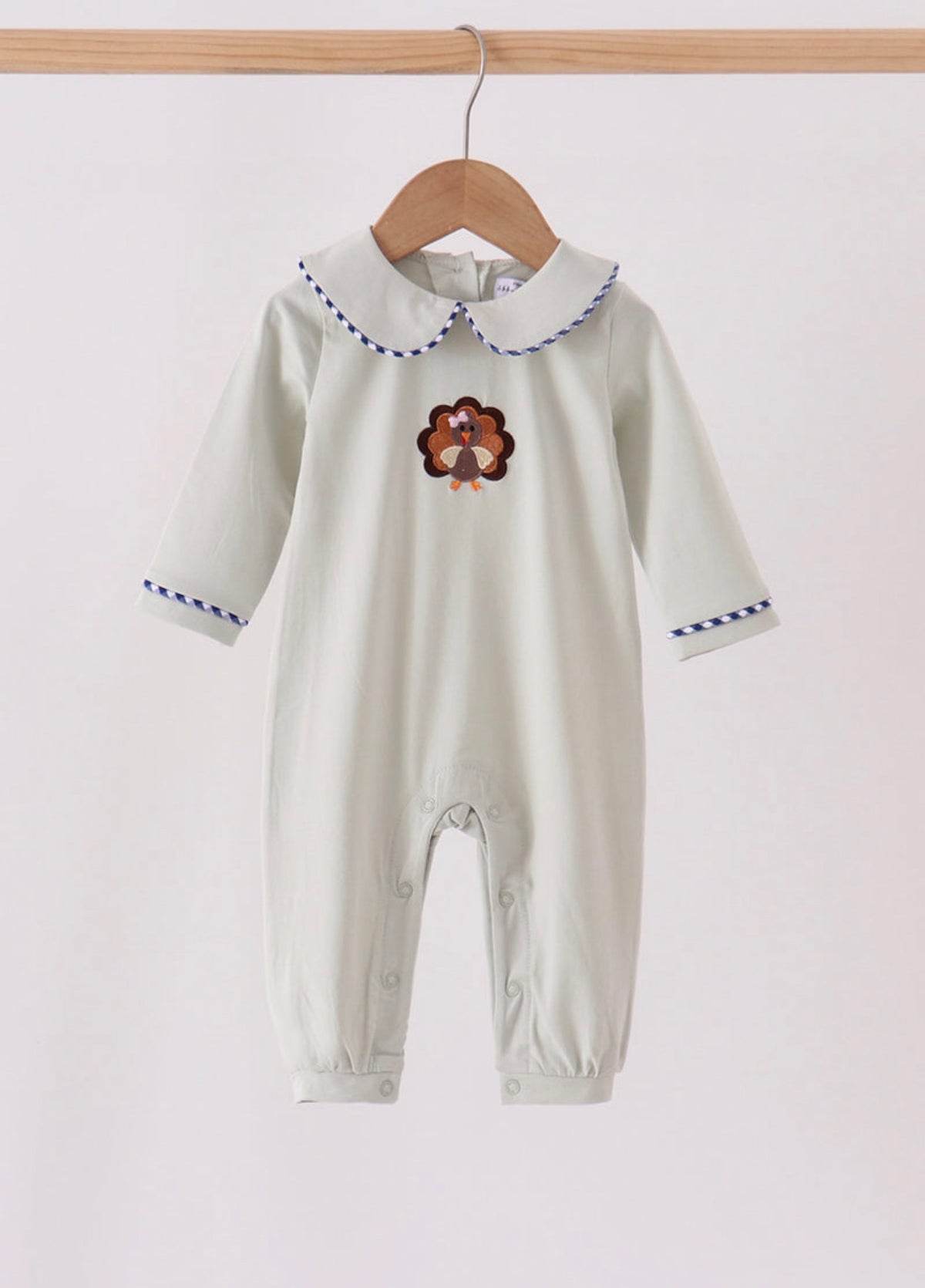 Sage Turkey Romper