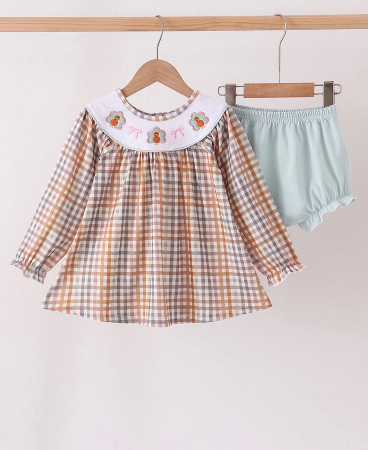 Khaki Turkey Bloomer Set