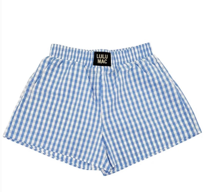 LM Gingham Boxer Shorts (Multiple Color Options)