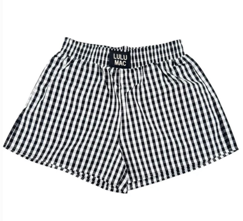 LM Gingham Boxer Shorts (Multiple Color Options)