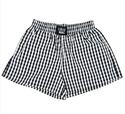 LM Gingham Boxer Shorts (Multiple Color Options)