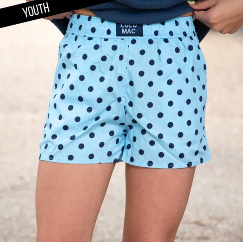 LM Youth Polka Dot Shorts (Multiple Color Options)