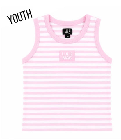 LM Youth Striped Tank (Multiple Color Options)