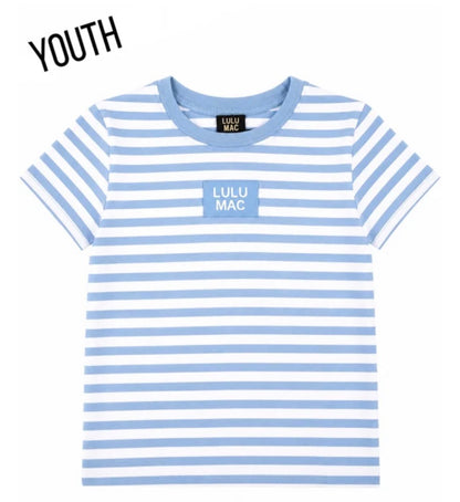 LM Youth Striped Baby Doll Tee (Multiple Color Options)