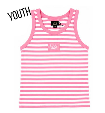 LM Youth Striped Tank (Multiple Color Options)