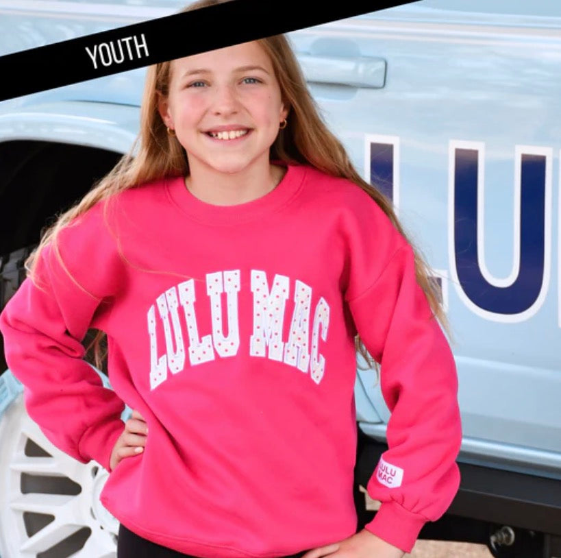 LM Youth Polka Dot Sweatshirt (Multiple Color Options)