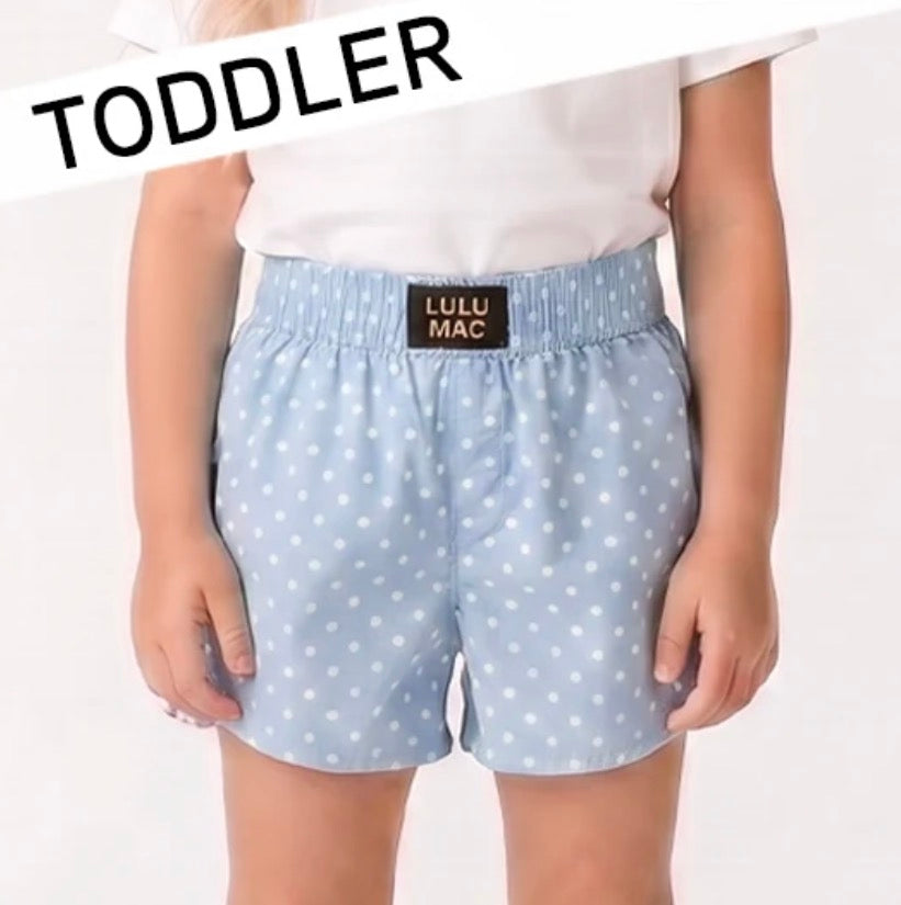 LM Toddler Polka Dot Shorts (Multiple Color Options)