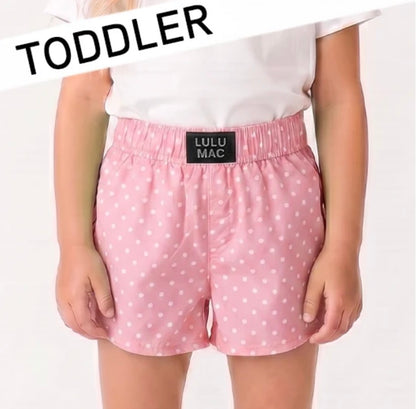 LM Toddler Polka Dot Shorts (Multiple Color Options)