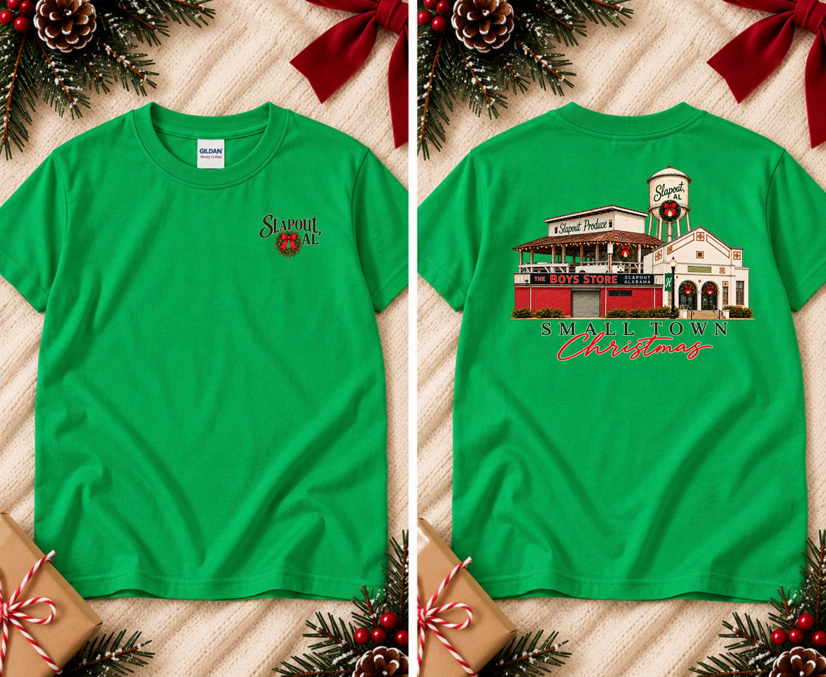 Slapout Small Town Christmas - Adult Gildan