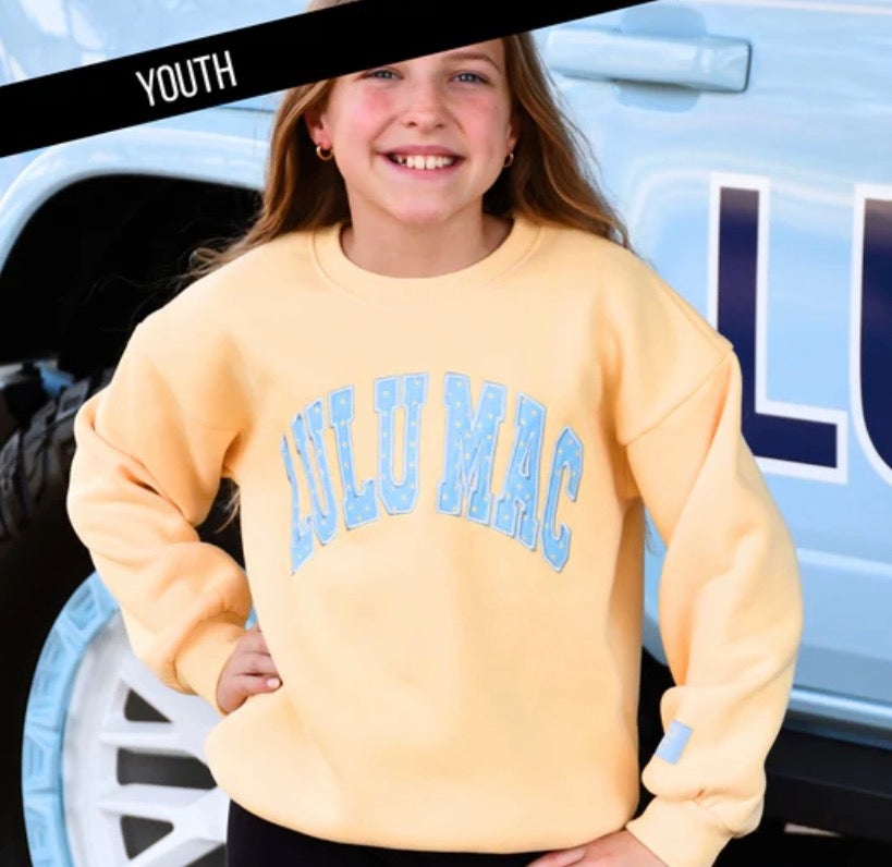 LM Youth Polka Dot Sweatshirt (Multiple Color Options)