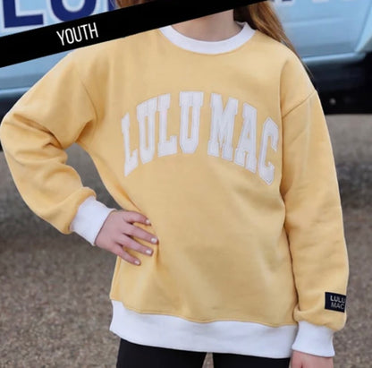 LM Youth Color Block Sweatshirt (Multiple Color Options)