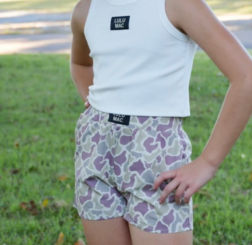 LM Youth Camo Shorts