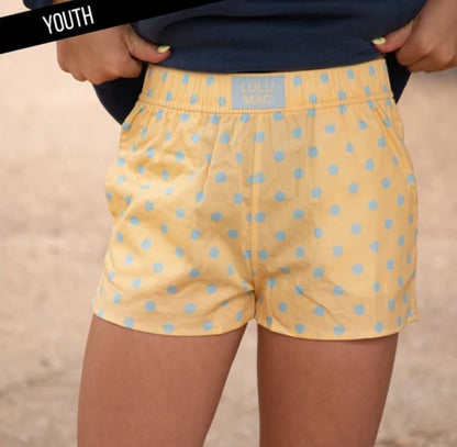 LM Youth Polka Dot Shorts (Multiple Color Options)