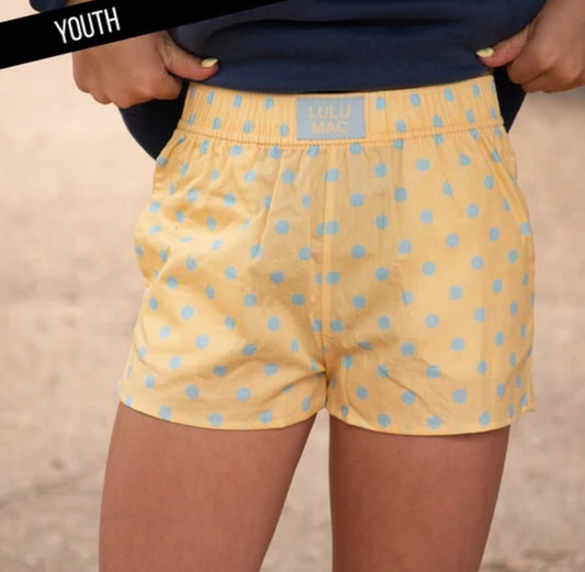 LM Youth Polka Dot Shorts (Multiple Color Options)