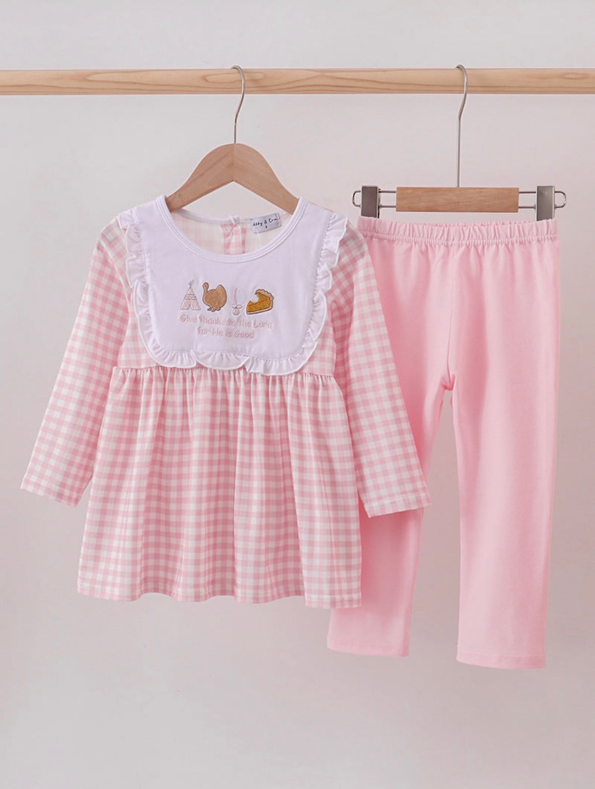 Give Thanks to The Lord Pants Set