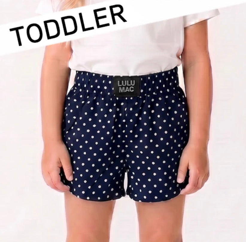 LM Toddler Polka Dot Shorts (Multiple Color Options)