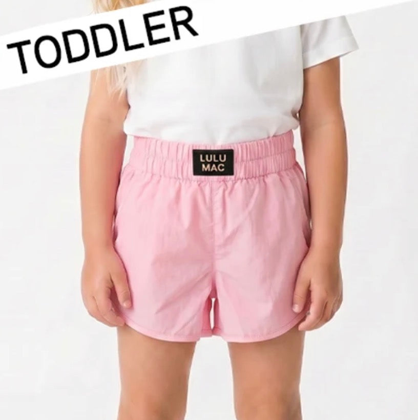 LM Toddler Solid Shorts (Multiple Color Options)