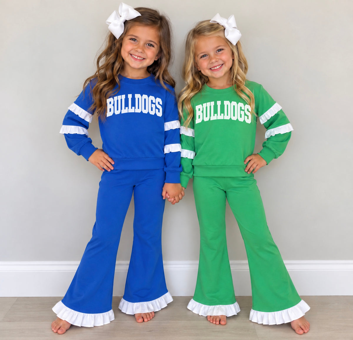 Bulldogs Ruffle Pants Set