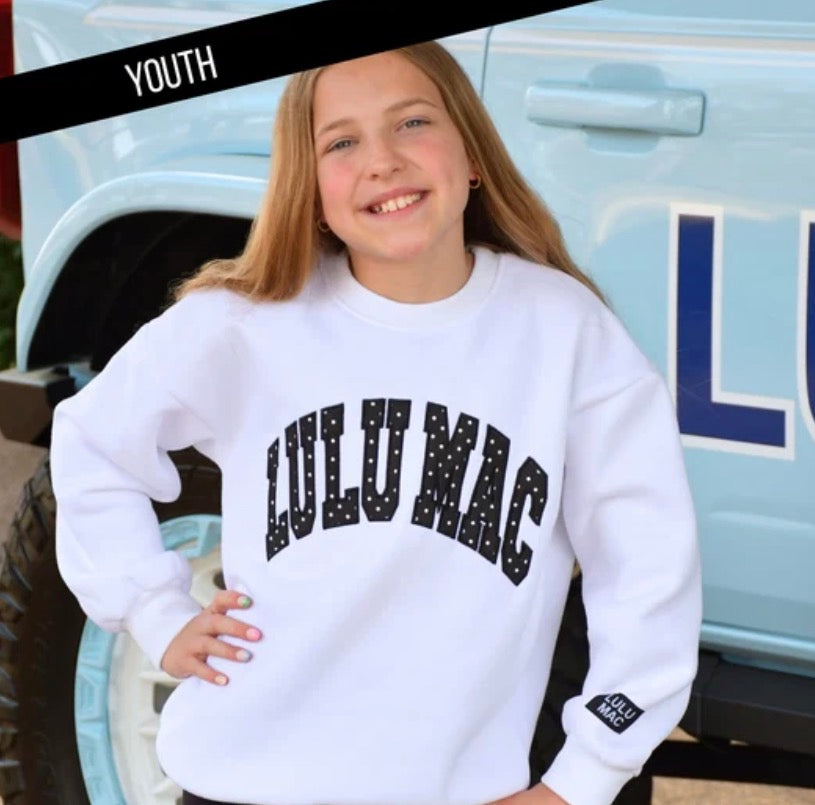 LM Youth Polka Dot Sweatshirt (Multiple Color Options)