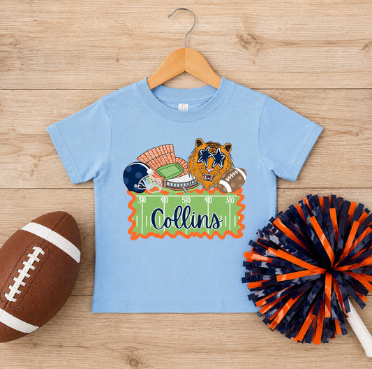 Tigers Name Plate Tee