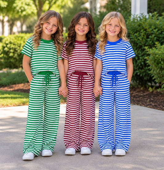 Striped Pants Sets