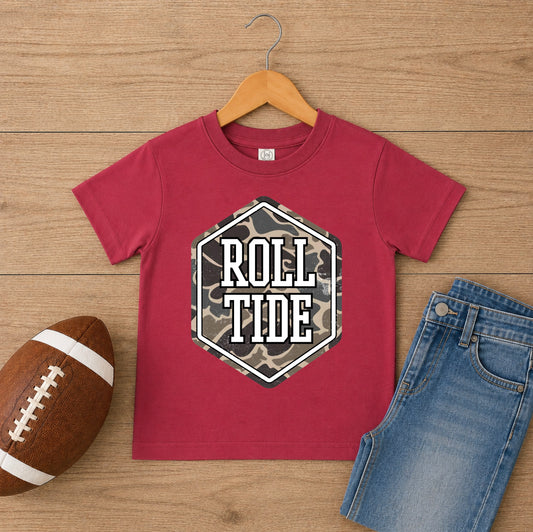 Roll Tide Camo Plate Tee