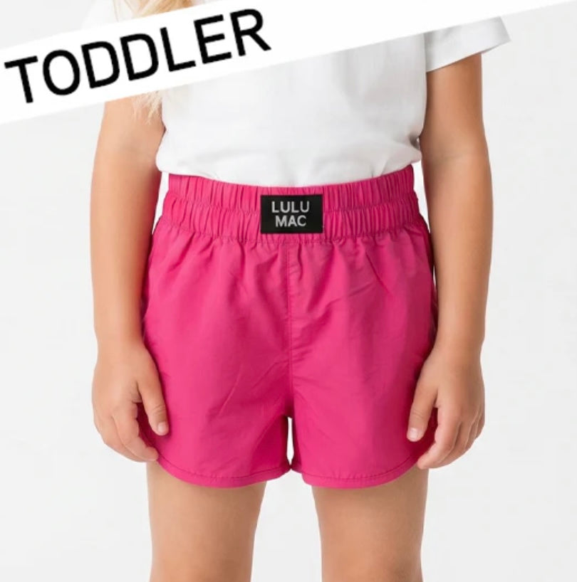 LM Toddler Solid Shorts (Multiple Color Options)