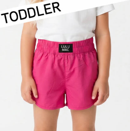 LM Toddler Solid Shorts (Multiple Color Options)